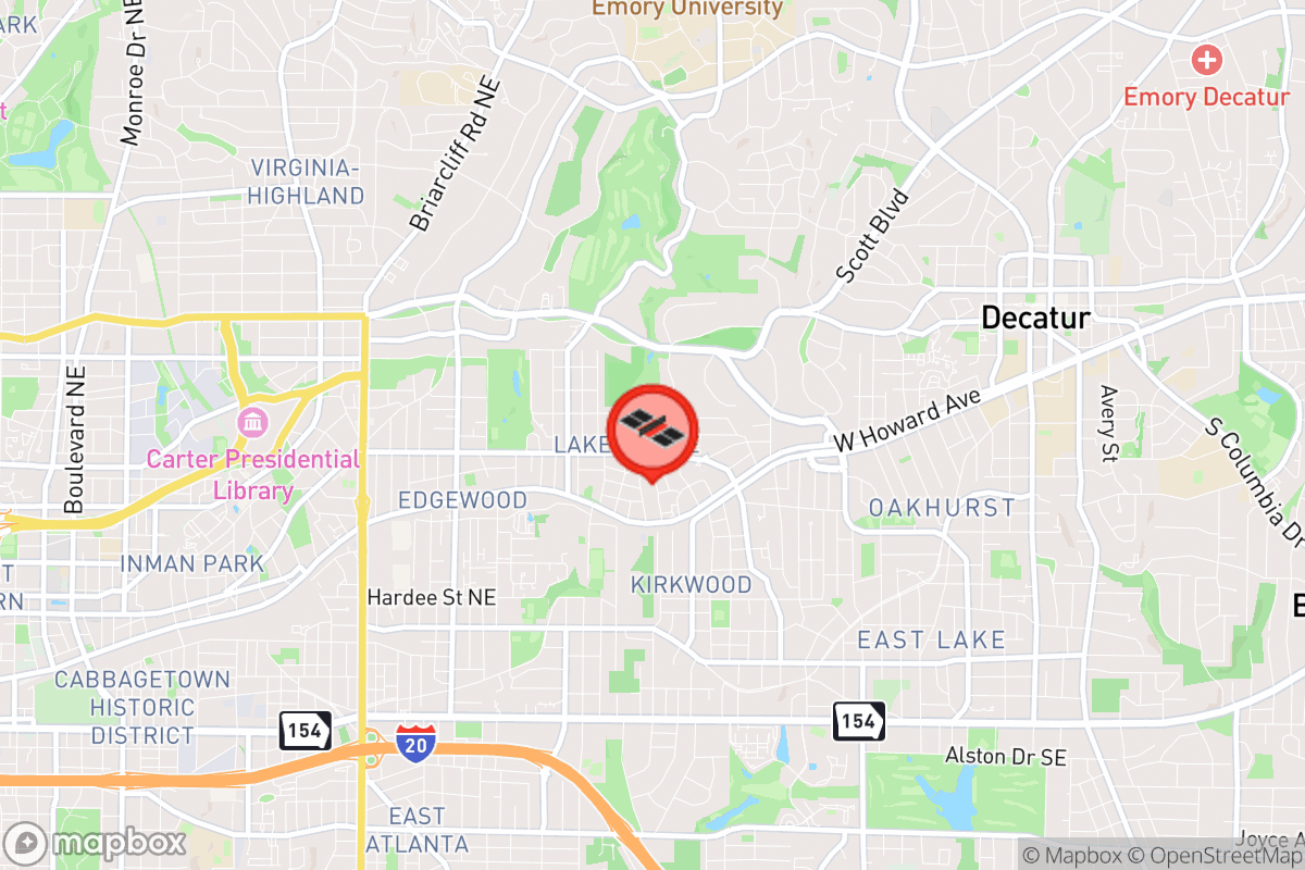 Static map screenshot of the place