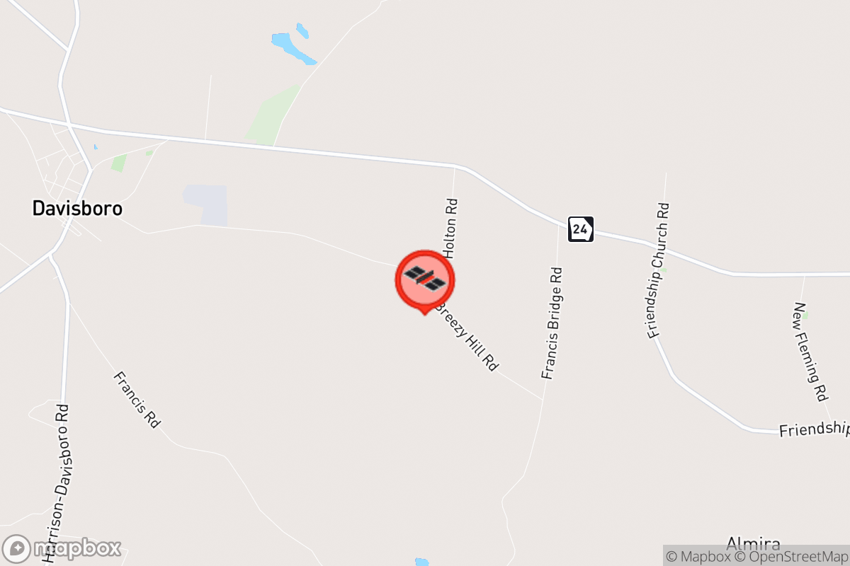 Static map screenshot of the place