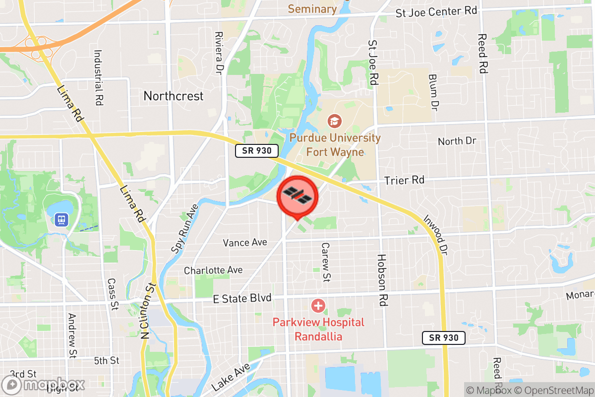 Static map screenshot of the place