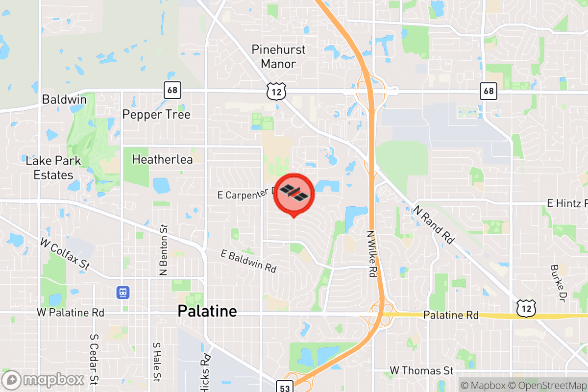 Static map screenshot of the place