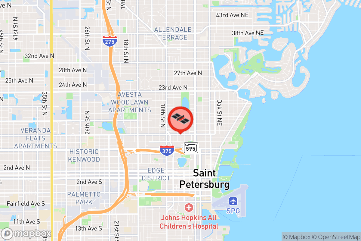 Static map screenshot of the place