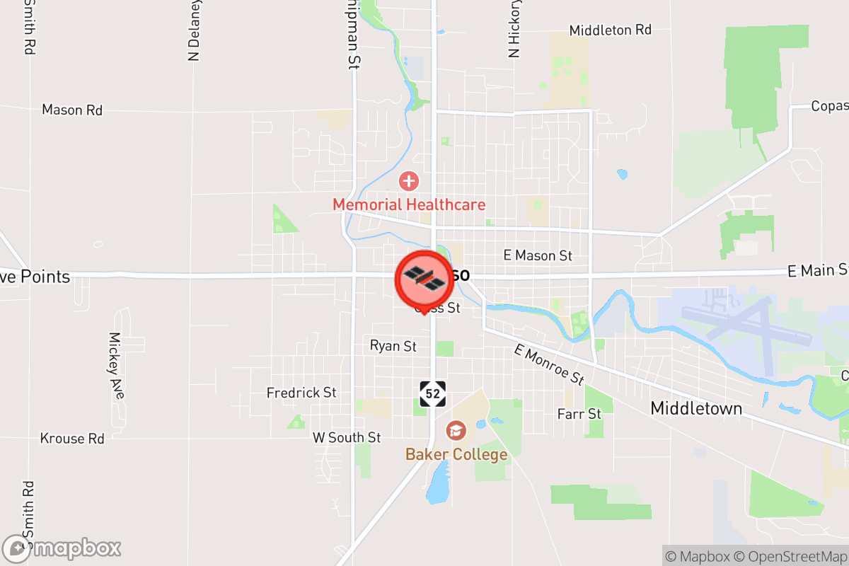 Static map screenshot of the place