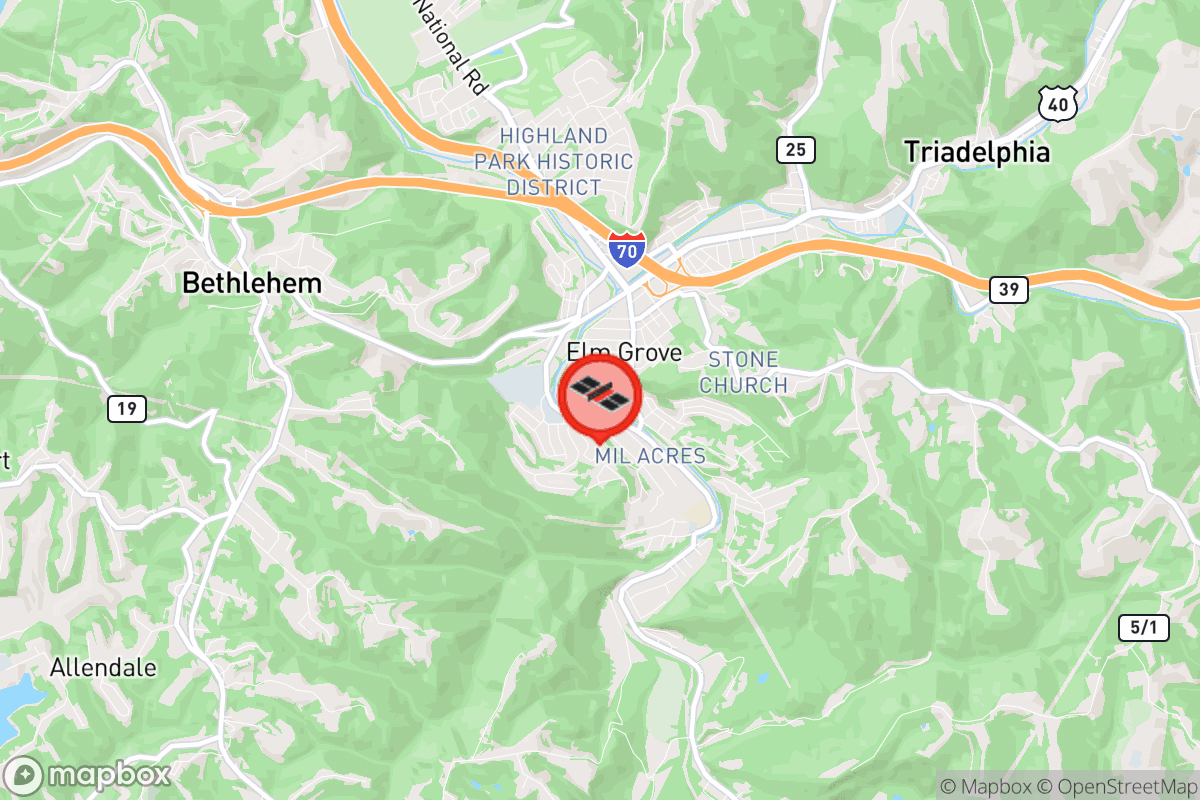 Static map screenshot of the place