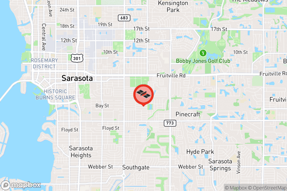 Static map screenshot of the place