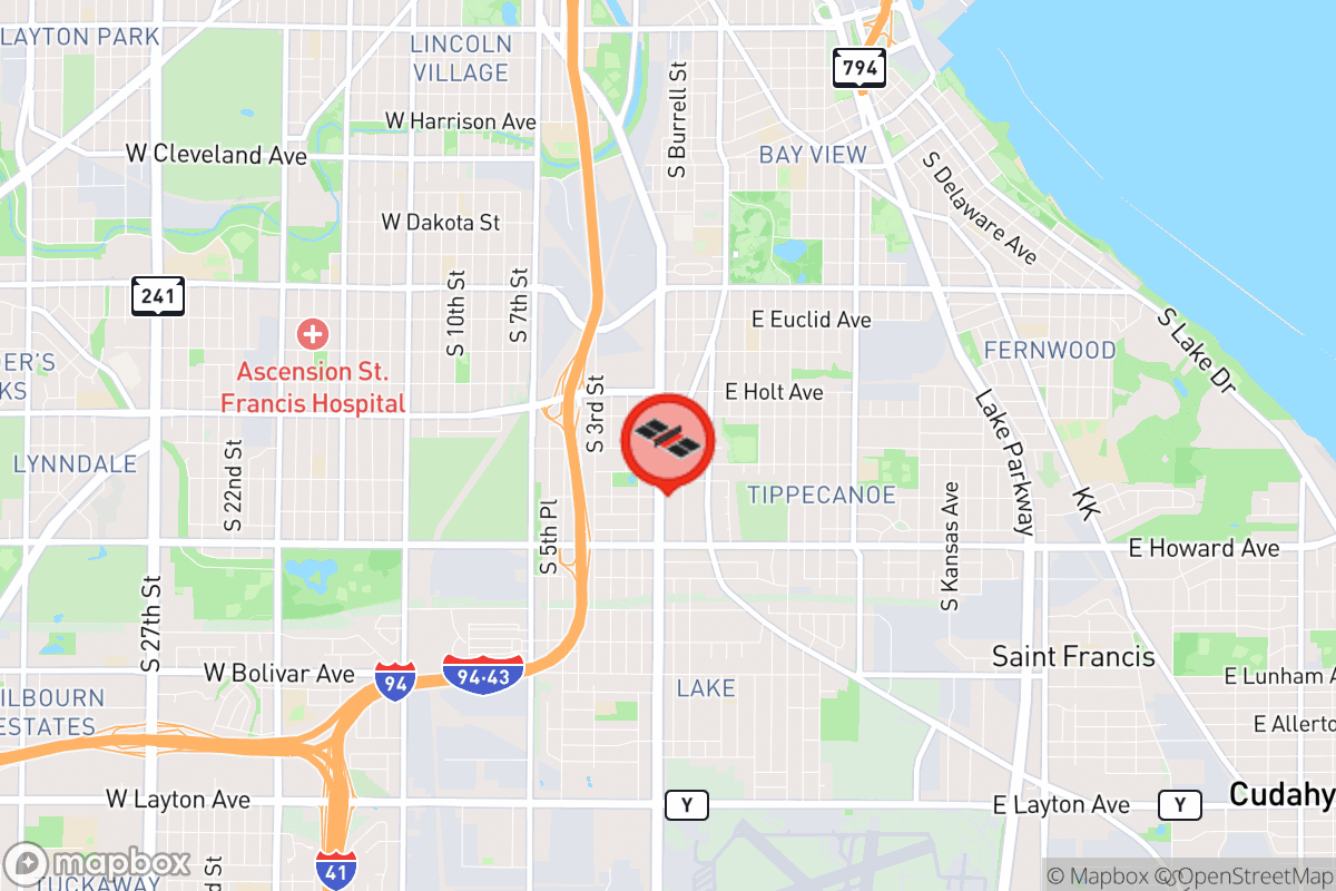 Static map screenshot of the place