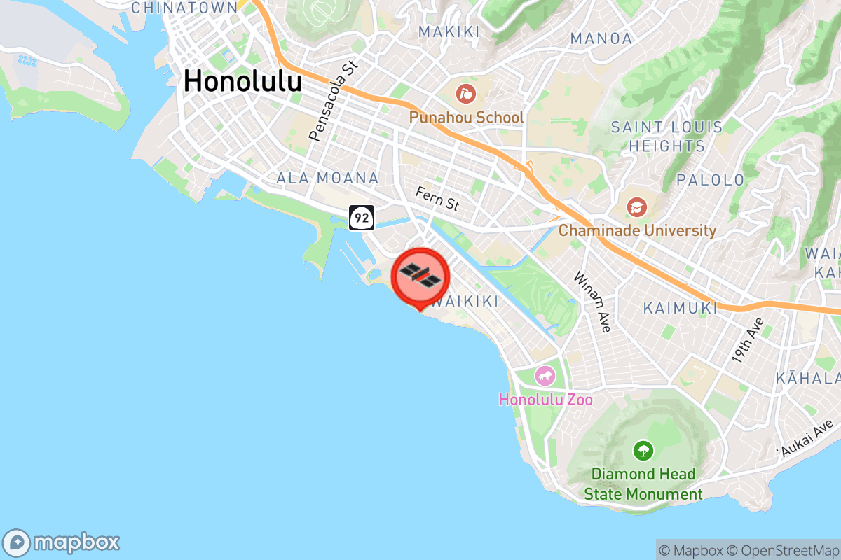 Static map screenshot of the place