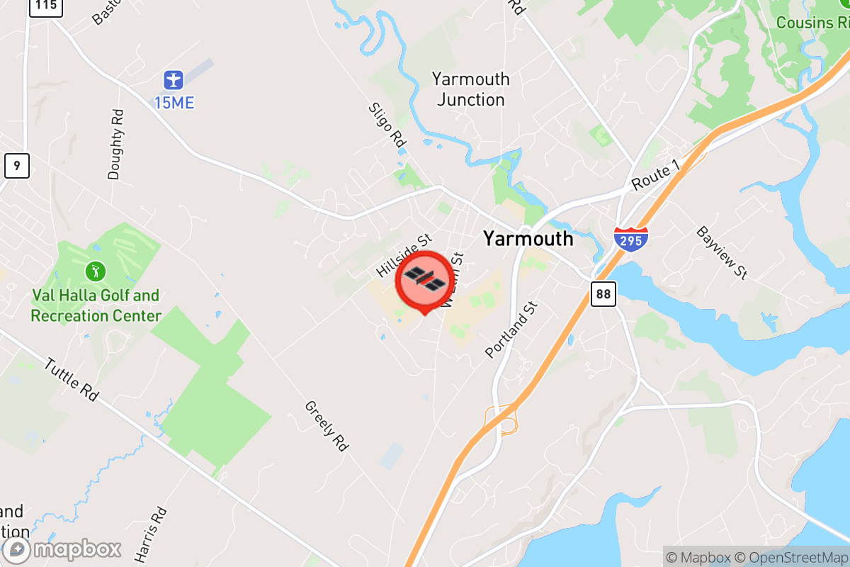 Static map screenshot of the place