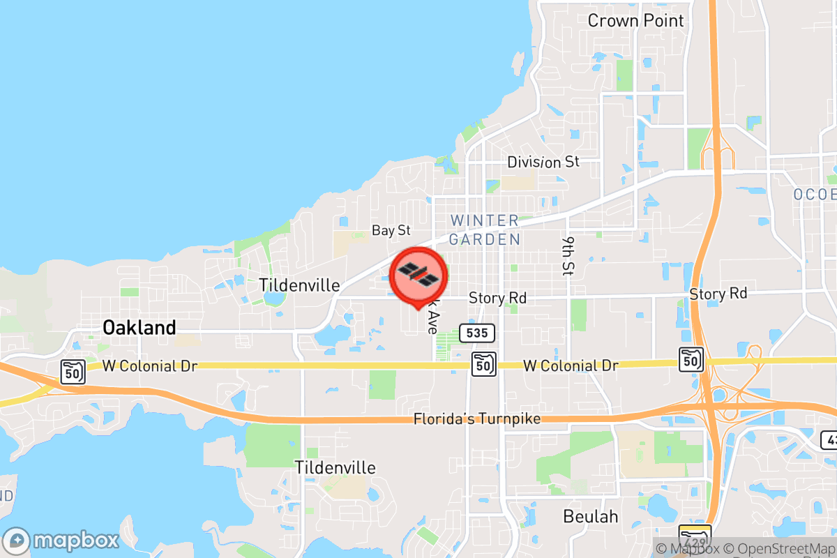 Static map screenshot of the place