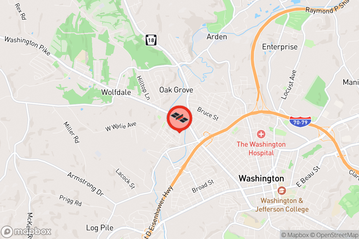 Static map screenshot of the place