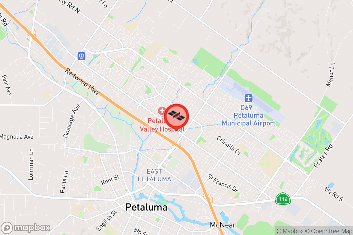 Static map screenshot of the place