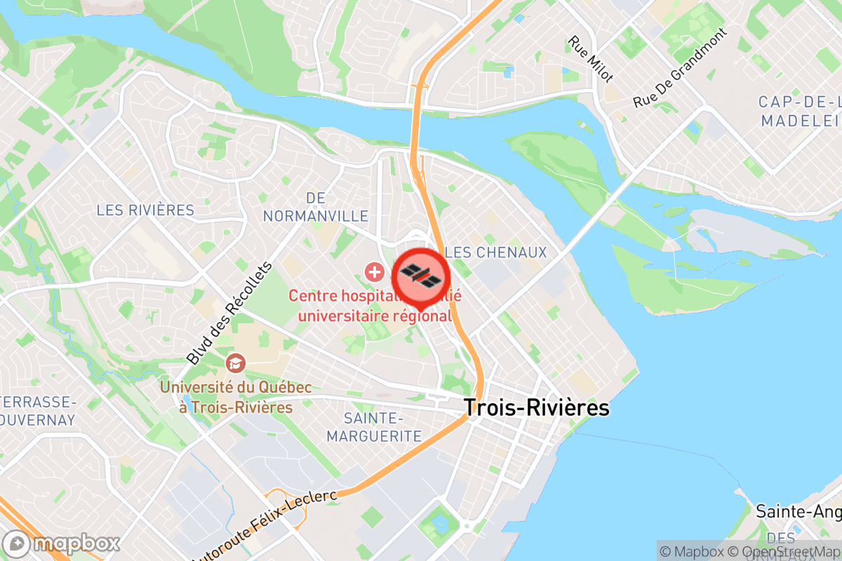 Static map screenshot of the place