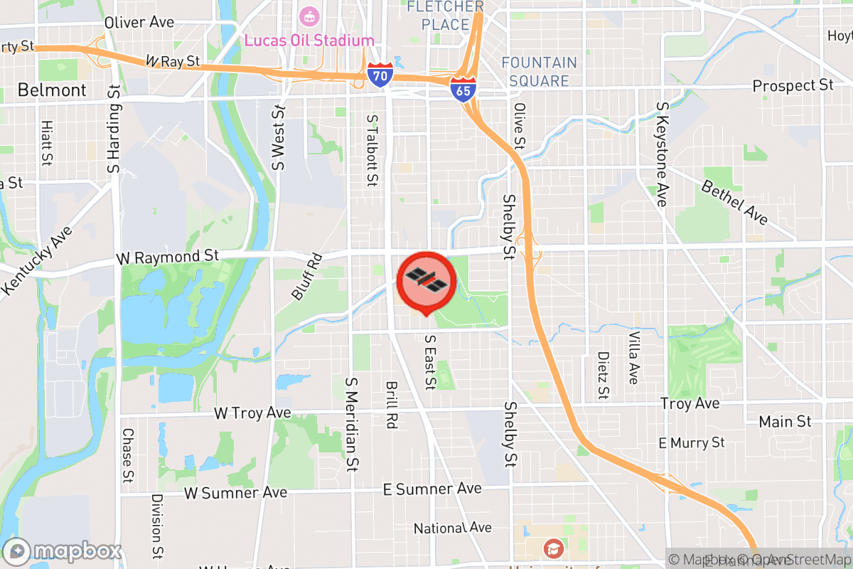 Static map screenshot of the place