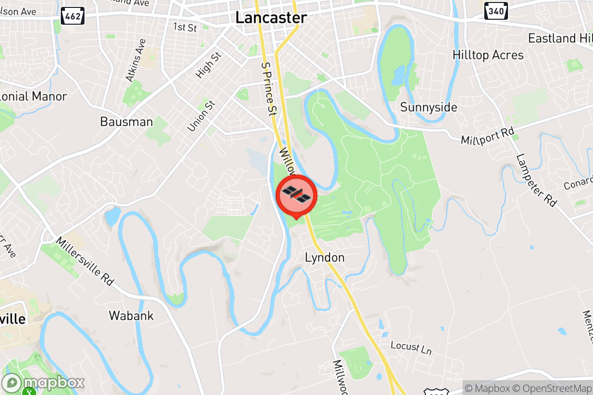 Static map screenshot of the place