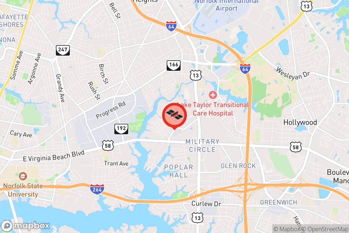 Static map screenshot of the place