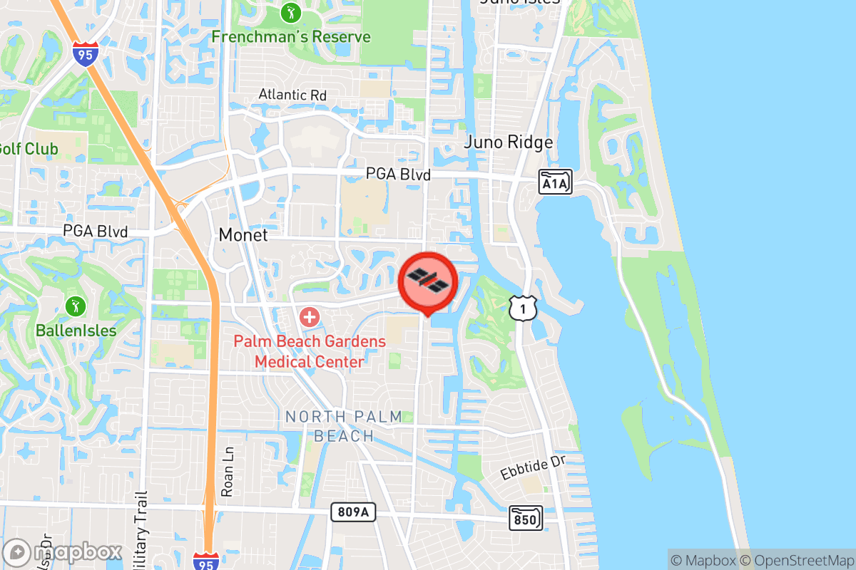 Static map screenshot of the place