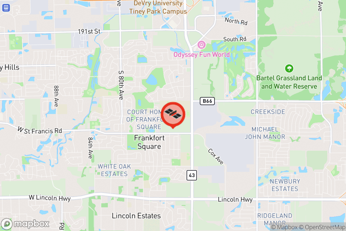 Static map screenshot of the place