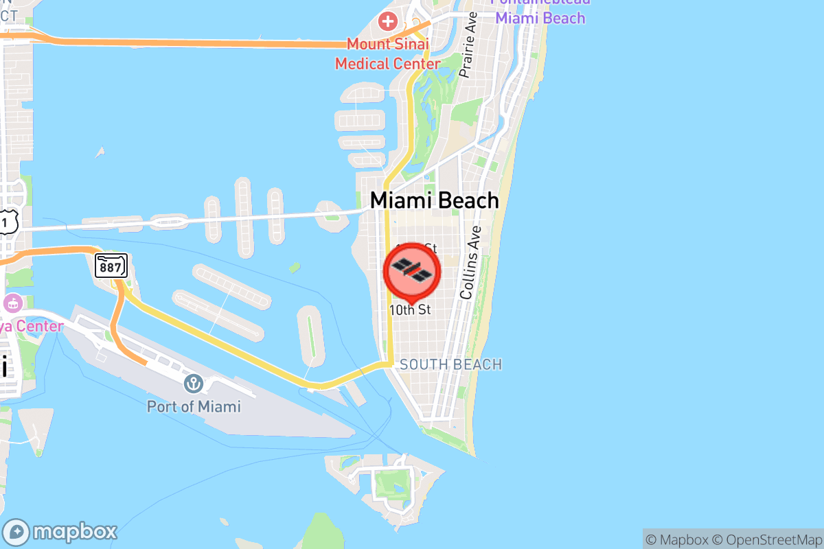 Static map screenshot of the place