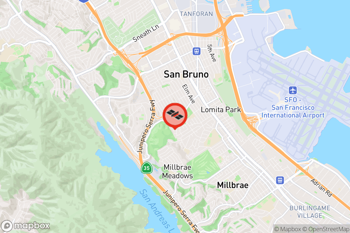 Static map screenshot of the place