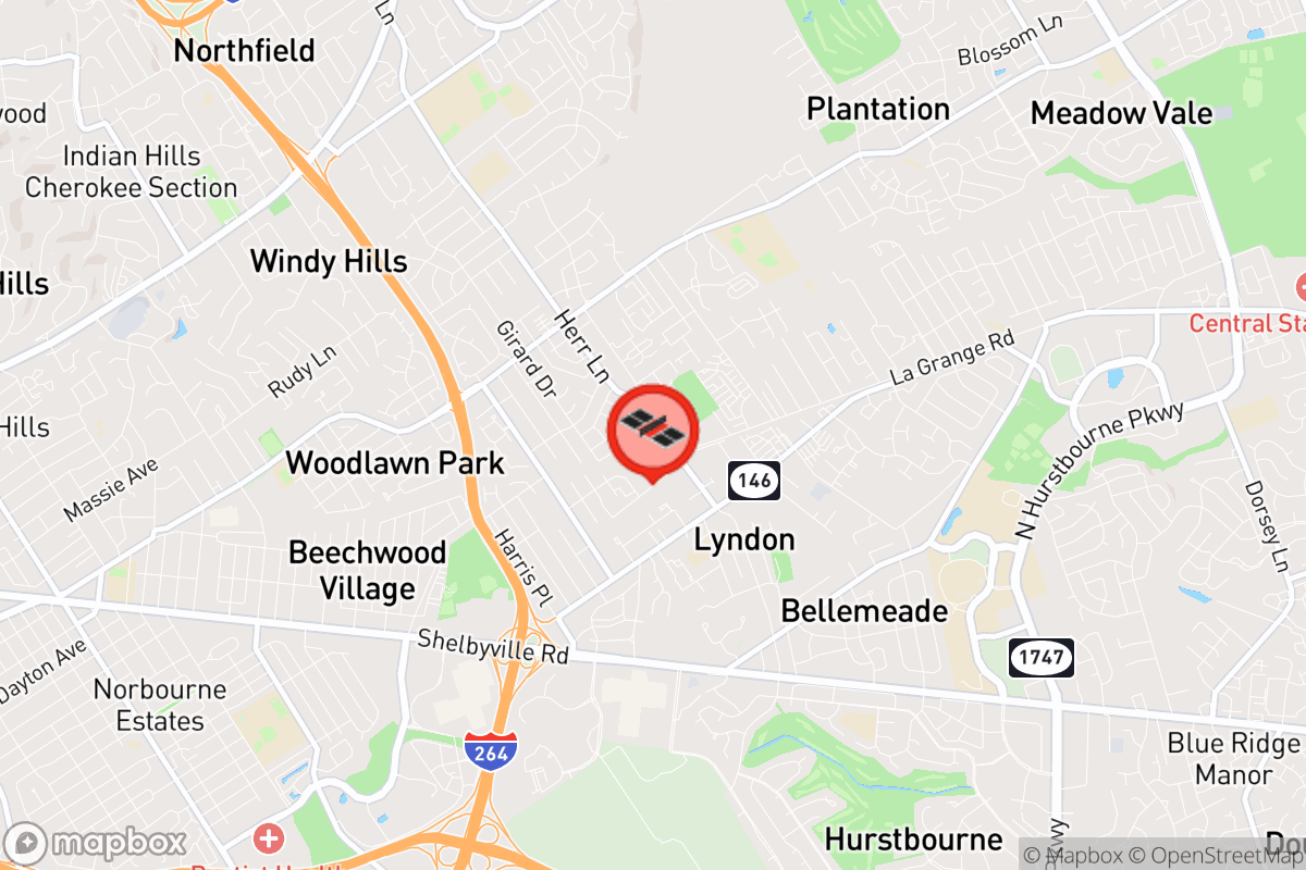 Static map screenshot of the place