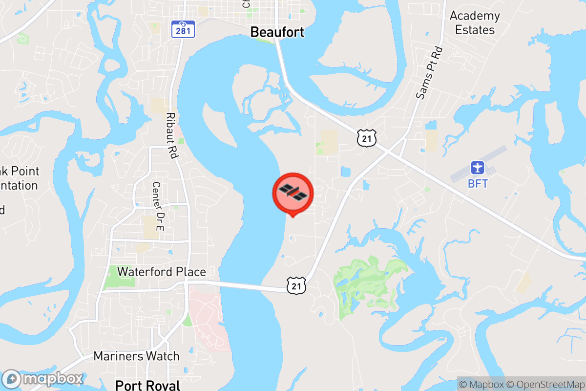 Static map screenshot of the place