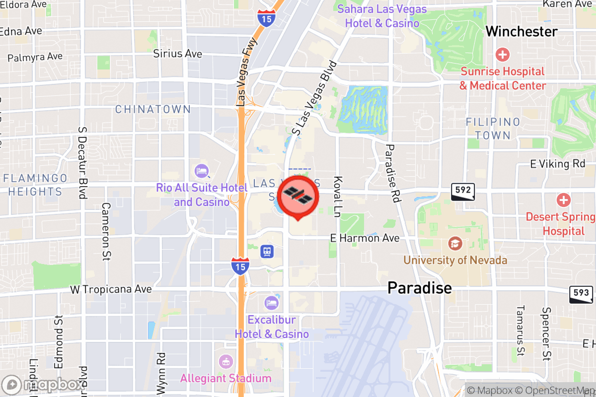 Bally's Hotel Casino - Vegas Strip | Play Pickleball, image size:1200x800