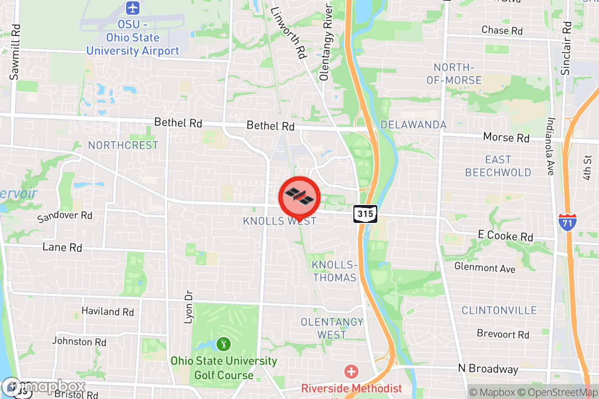 Static map screenshot of the place