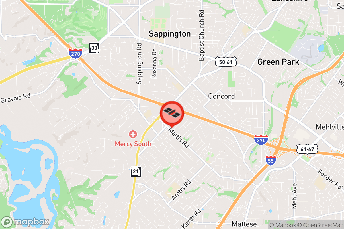 Static map screenshot of the place