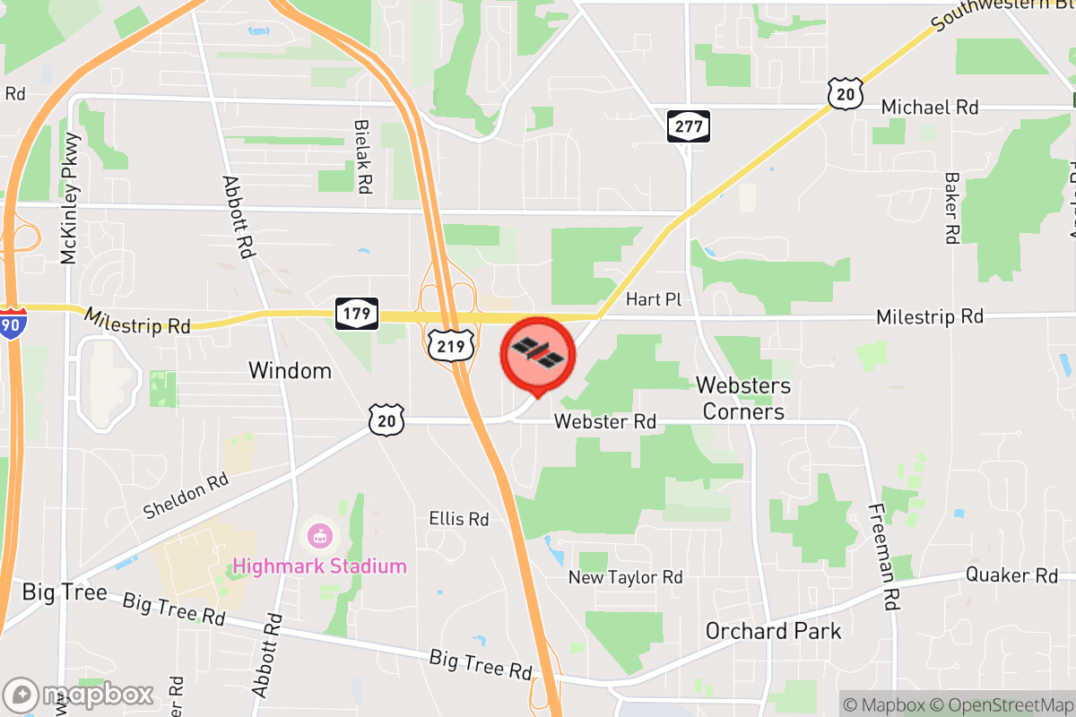 Static map screenshot of the place