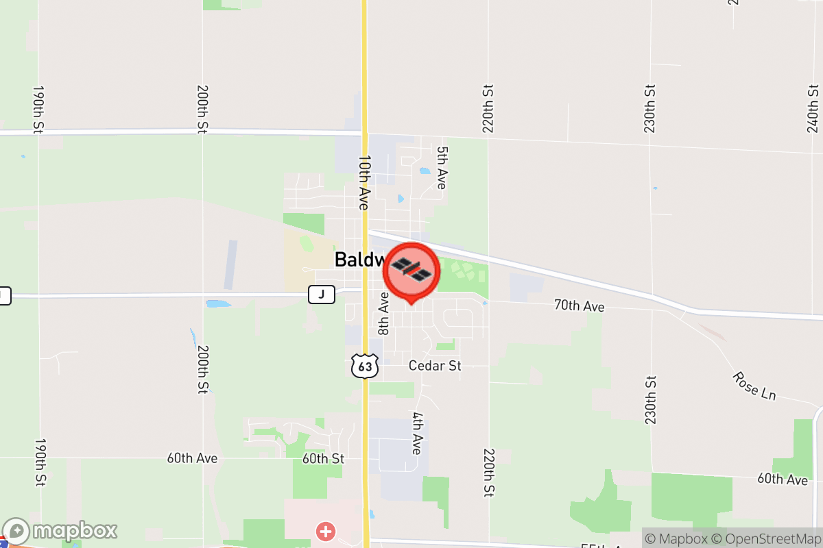 Static map screenshot of the place