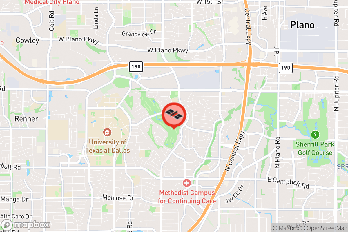 Static map screenshot of the place