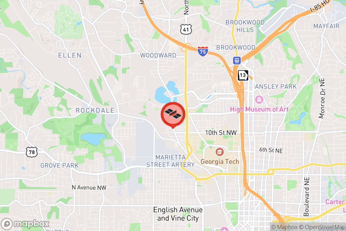 Static map screenshot of the place