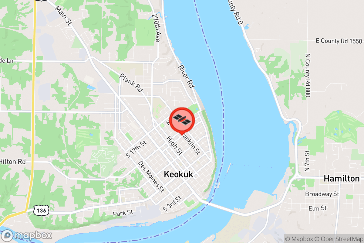 Static map screenshot of the place