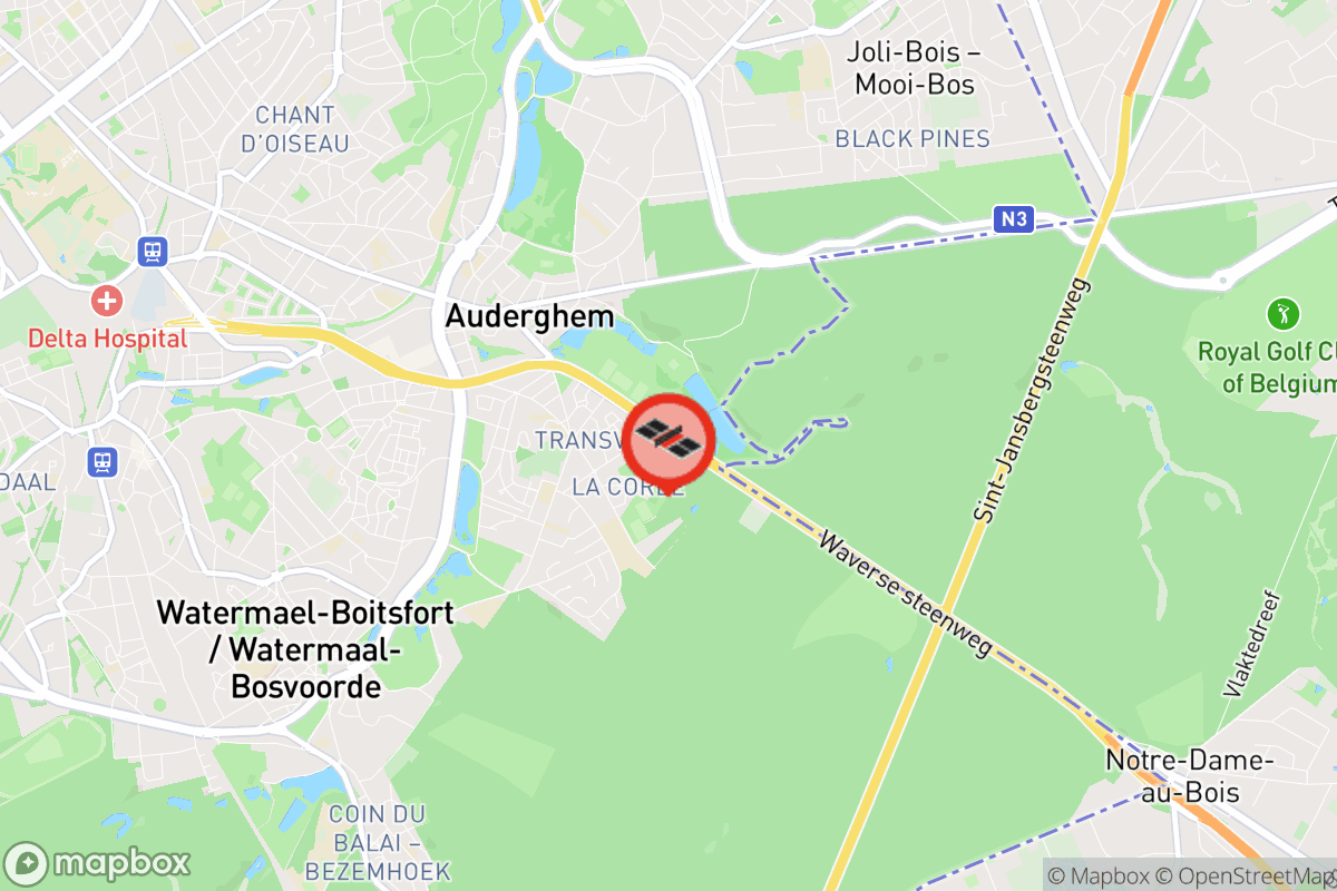 Static map screenshot of the place