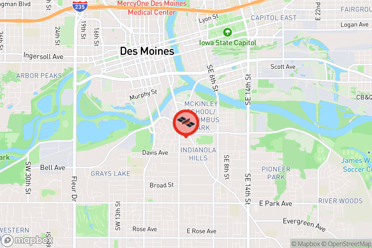 Static map screenshot of the place