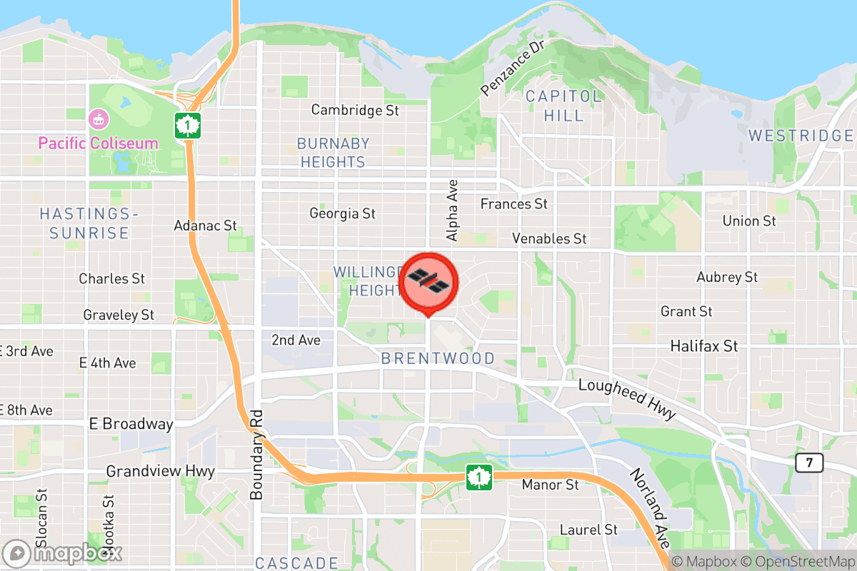 Static map screenshot of the place