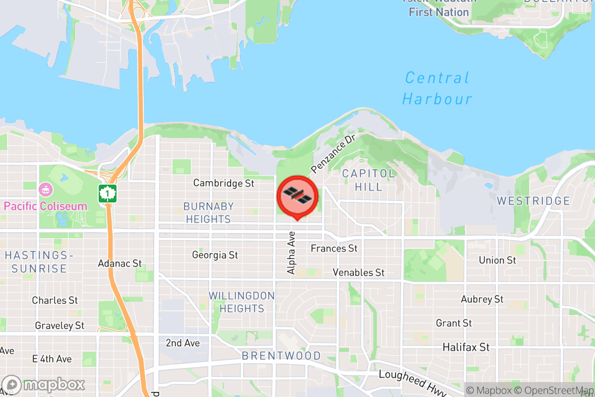 Static map screenshot of the place