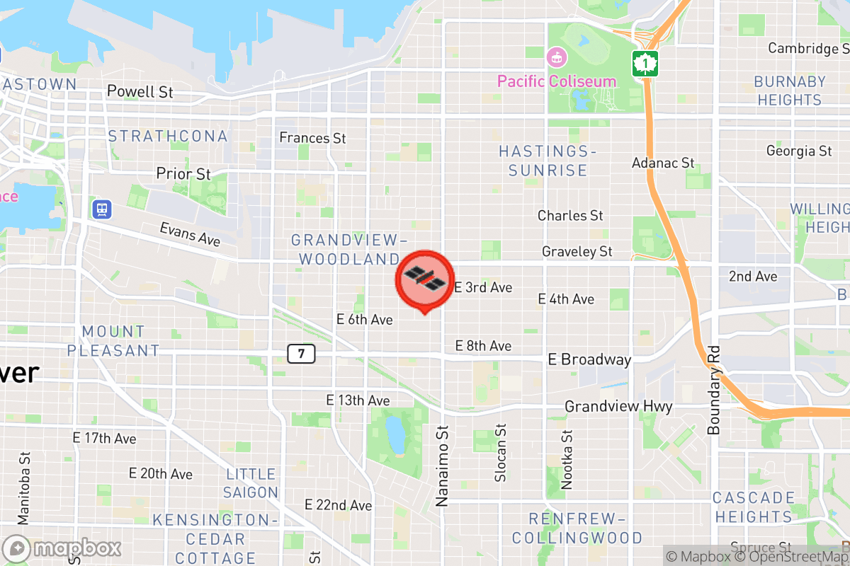 Static map screenshot of the place