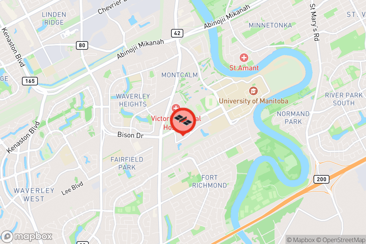 Static map screenshot of the place