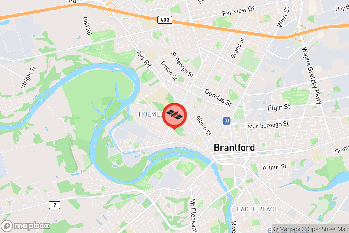 Static map screenshot of the place