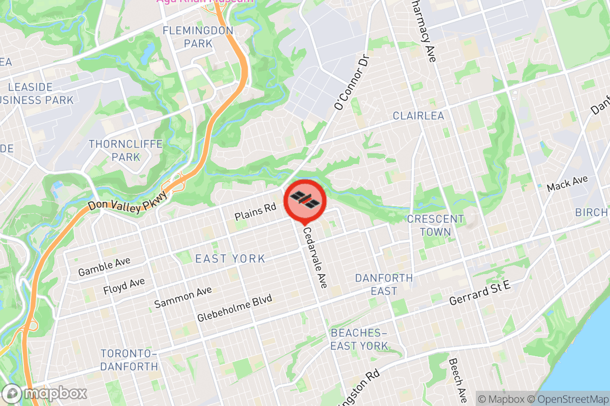 Static map screenshot of the place