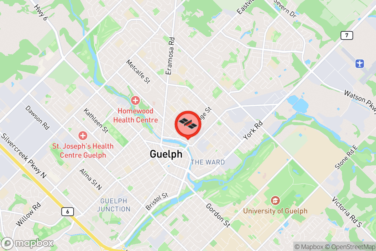 Static map screenshot of the place