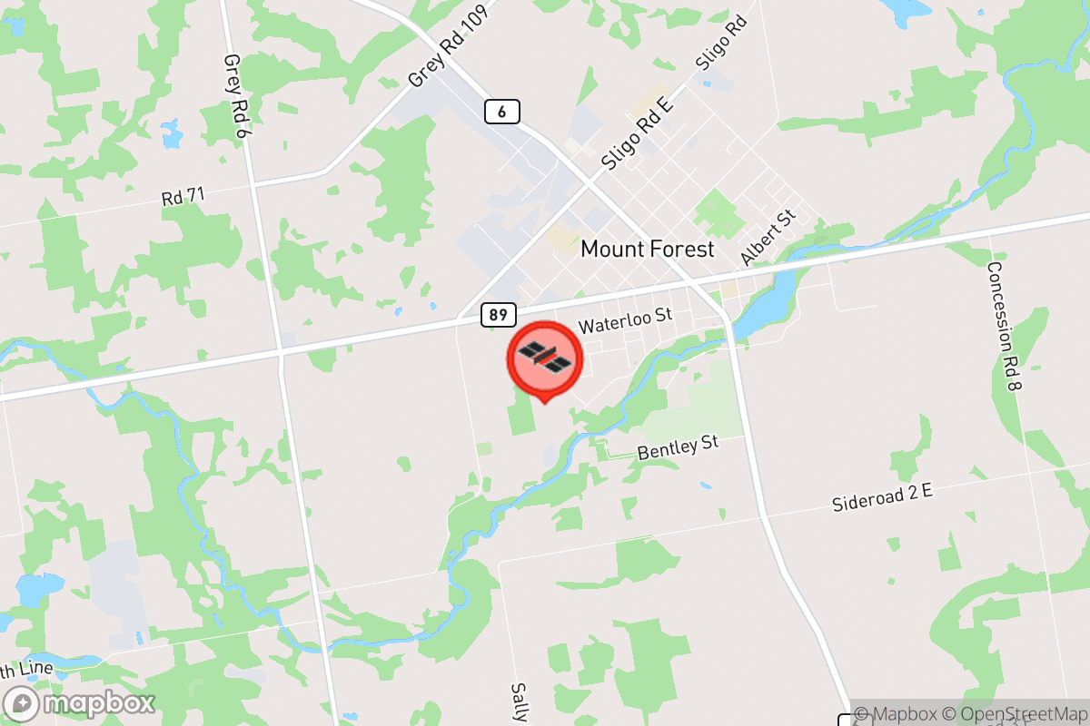 Static map screenshot of the place