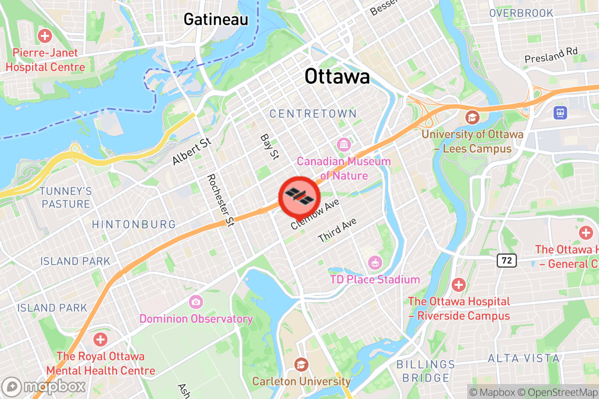 Static map screenshot of the place