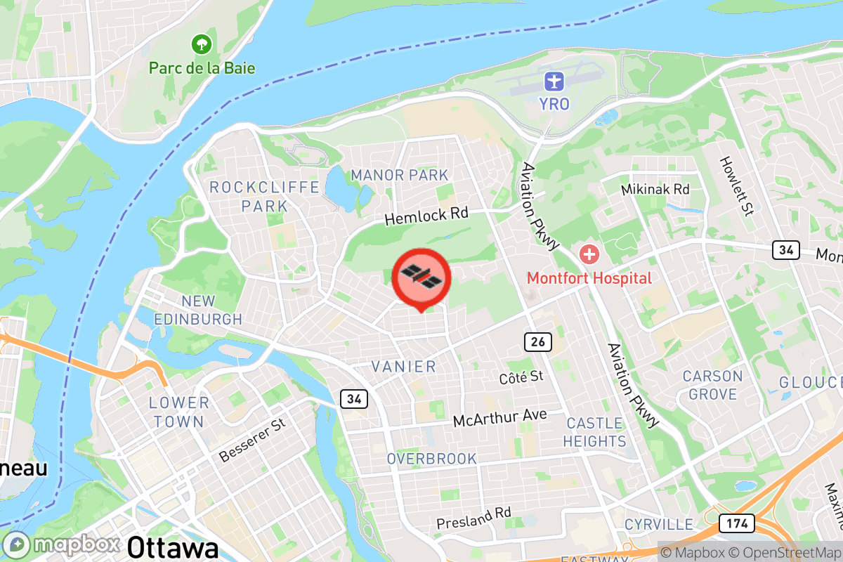 Static map screenshot of the place