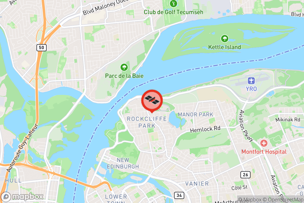 Static map screenshot of the place