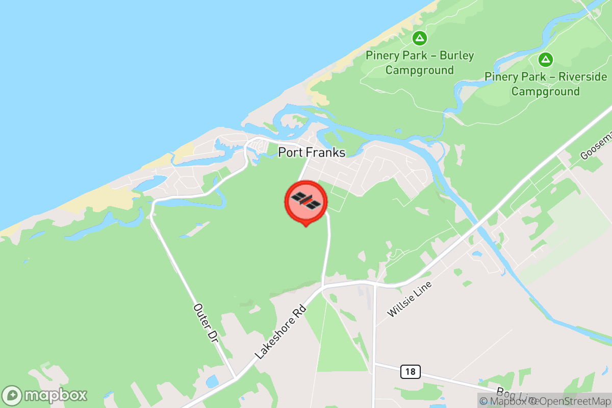 Static map screenshot of the place