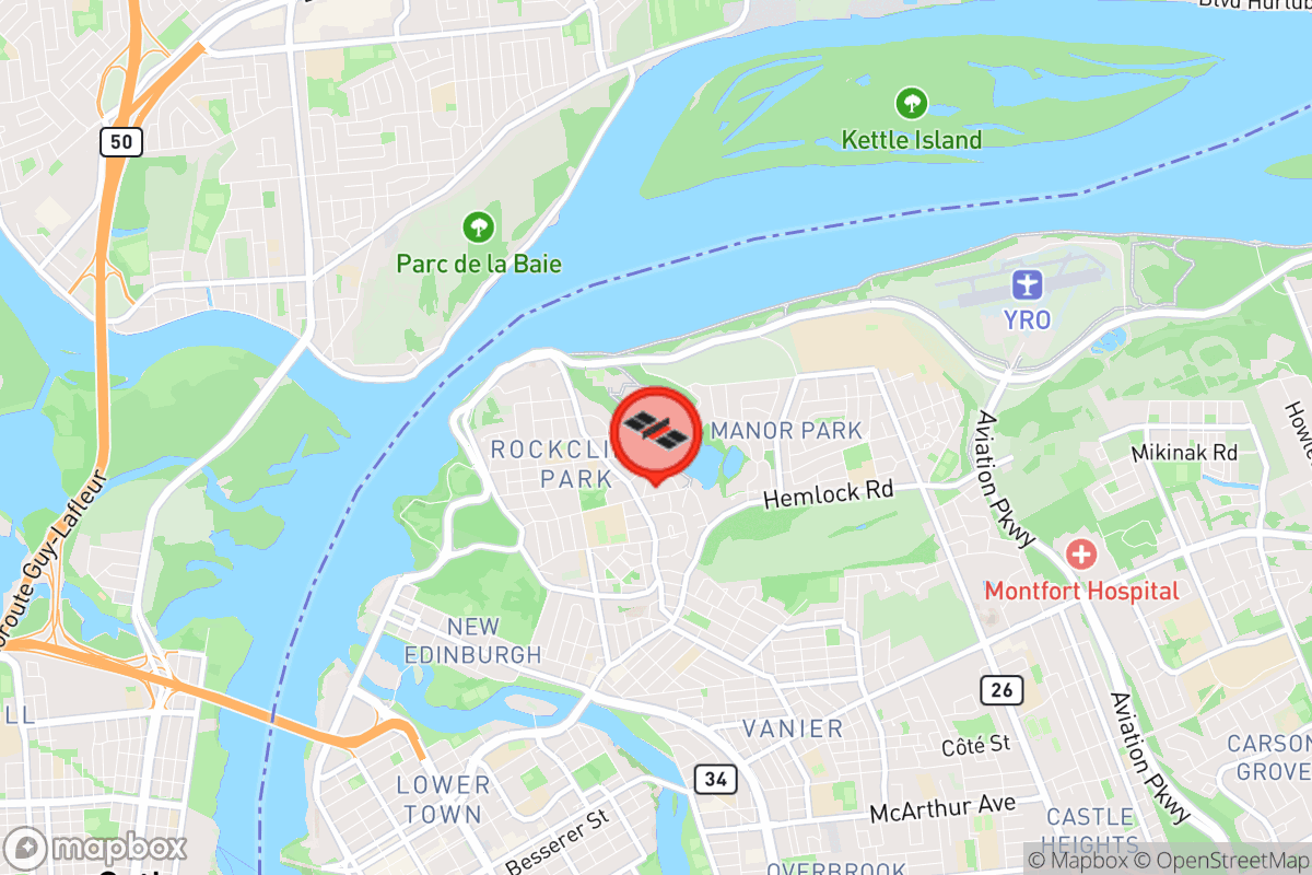 Static map screenshot of the place