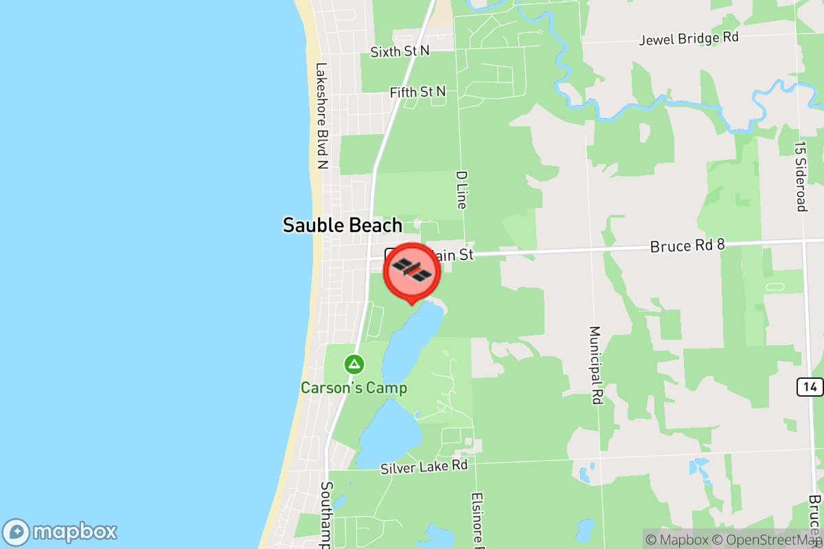 Static map screenshot of the place