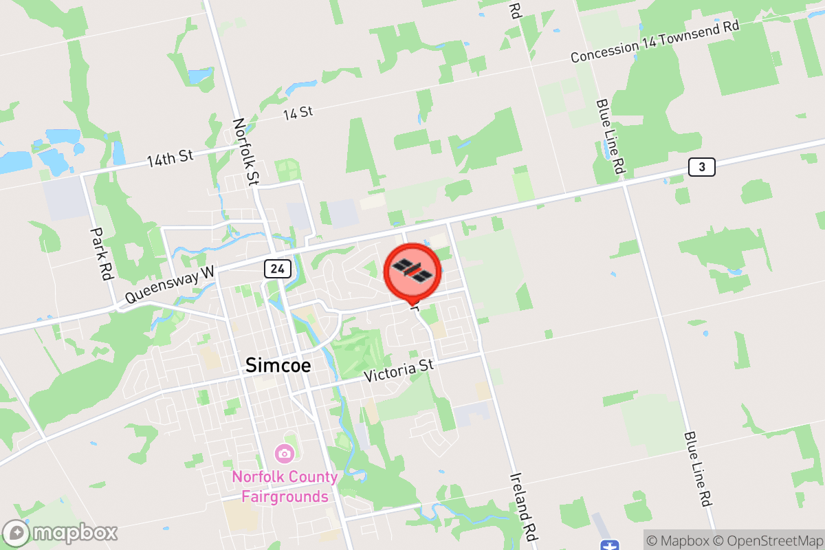 Static map screenshot of the place