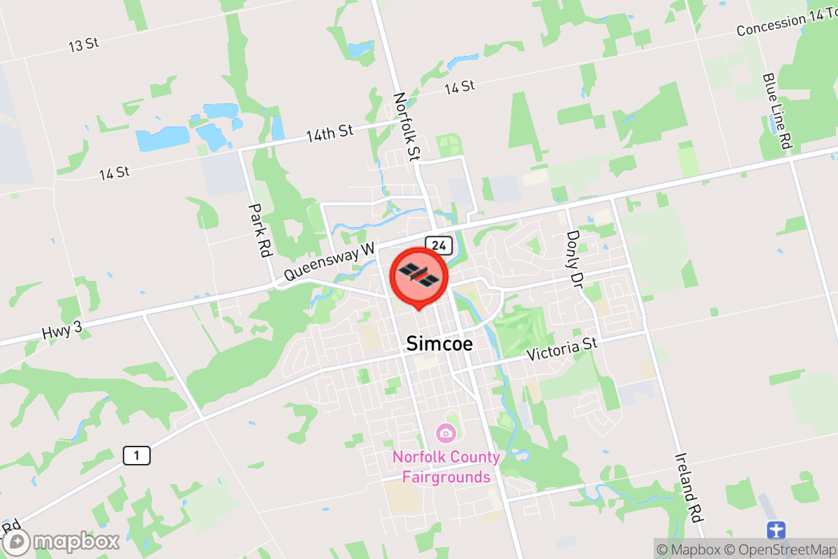 Static map screenshot of the place